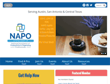 Tablet Screenshot of napoaustin.com